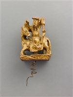 藏品(龍燭臺-插件(呂洞賓))的圖片